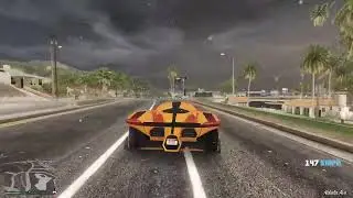 Driving the FASTEST Car in Snow ❄️ GTA Online Extreme Speed Test