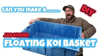 Can you make a DIY floating koi basket / inspection bowl?? Let&rsquo;s find out!!!