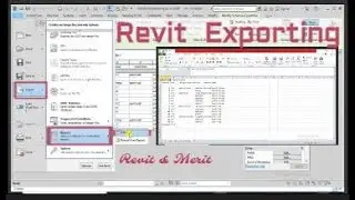 Video 40-Revit Exporting to Excel.