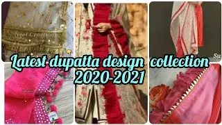 2020-2021 dupatta design ideas/designer dupatta making/beautiful dupatta designing ideas for girls