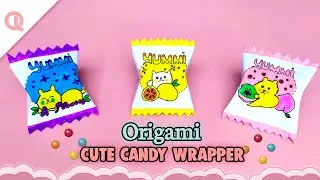 Origami Candy Wrapper | how to make DIY paper candy wrapper