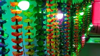 Me Make A Flower & Light Jhalar😱 # Crazy Adventure Of Desi 😍
