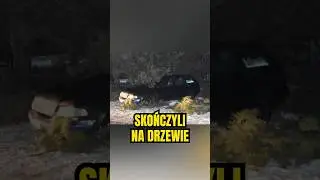 Pijani kumple stch&oacute;rzyli w Tch&oacute;rzewie 💁&zwj;♂️ Wcześniej rozbili się audi na drzewie ⚠️