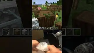 Minecraft, but I foley myself 💀 #minecraft #foley