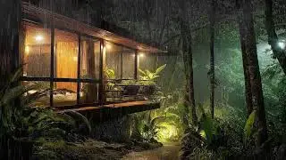 Intense Thunderstorm and Heavy Rain for Stress Relief