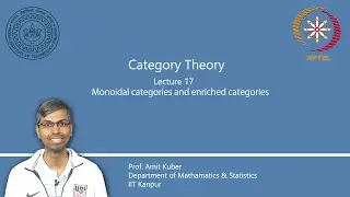 Lecture 17 : Monoidal categories and enriched categories