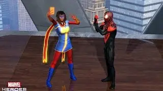 Team Up With Ms. Marvel & Spider-Man in Marvel Heroes 2016!