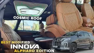 BEST MODIFIED INNOVA IN TOWN WITH VELLFIRE STYLE GRILL COSMIC ROOF & AUTOMATED SIDE STEPS...!!!