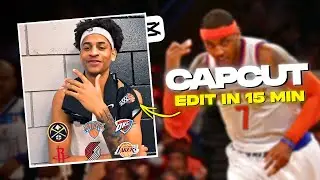 How to Make NBA Edits on Capcut | In 15 minutes