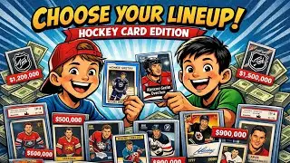 ￼ Choose your lineup, hockey card edition