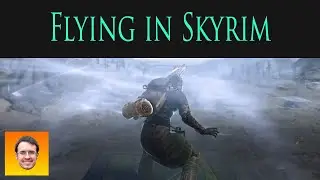 FLYING in SKYRIM! (Dwarven Rocket Boots and Miracle of Flight Showcases)