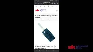 Advanced Keys NEW Web Site in Action...