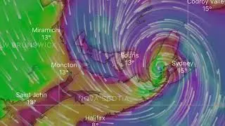 Hurricane Fiona Grand Barachois Storm Surge  New Brunswick