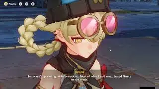 Jahoda Trouble with Adventure Guild (Traveler's Tales Cutscene) | Genshin Impact 6.0