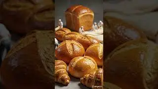 #MiniatureBaking #TinyBakers #ArtisanBread #breadmalairoll  #ai