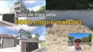#19 CASA ESTILO INDUSTRIAL - Inicio de mais uma OBRA Fpolis / SC