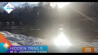 Exploring with Sydney - hidden beach discovered in Collierville!