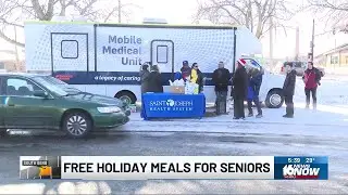 Saint Joseph Health System hosts 22nd annual Senior Holiday Meal drive in South Bend