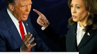 Harris and Trump spar over rally turnout at presidential debate