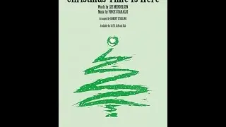 CHRISTMAS TIME IS HERE (SATB Choir) - arr. Robert Sterling