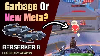 Is Berserker worth it? | event crate luck + real gameplay #mecharena #gaming #mr8 #berserker