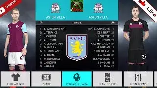 ASTON VILLA FC KITS PES 2018 XBOX ONE