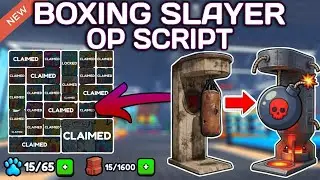 [NEW] Boxing Slayer OP Script (2025) PASTEBIN - Get all Calendar Reward | Inf Pets Equip