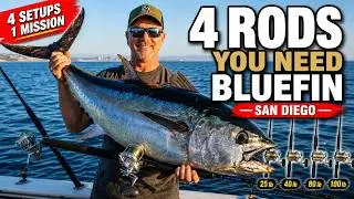 Bluefin Tuna Rods and Reels: San Diego Sportfishing