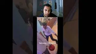 Rapaz eu acho que foi de proposito essa bolada! #memes #react #humor #shorts