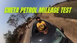 Creta 2020 1.5 Manual Petrol | Tank to Tank Mileage Test | Phantom Black