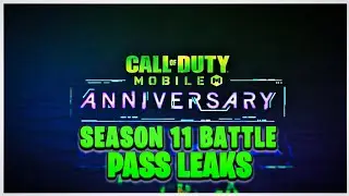 COD MOBILE! Season 11 Battle Pass Reward Leaks! New Character & Gun Skins CODM !
