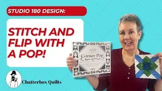 Master Stitch And Flip Technique With The Studio 180 Design Corner Pop Tool