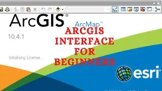 ArcGIS interface for beginners! #tutorial 1 | Geodelta labs