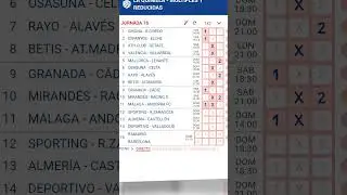 Pron&oacute;stico Quiniela. Jornada 16. Primera y Segunda Divisi&oacute;n Espa&ntilde;ola. #futbol #quiniela #liga