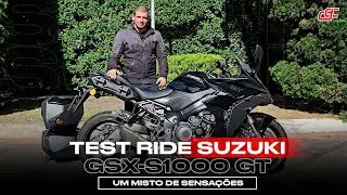 TEST RIDE NOVA SUZUKI GSX-S1000 GT 2024 | UM MIX DE SENSAÇÕES | AVALIAÇÃO COMPLETA
