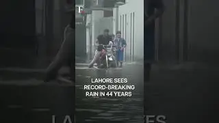 Pakistan: Lahore Flooded After Record-Breaking Rainfall | Firstpost Earth | Subscribe to Firstpost