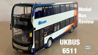 Northcord Model Company 1:76 Scale Stagecoach Scotland Enviro400MMC Model Bus Review (UKBUS 6511)