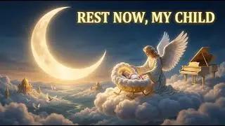 REST NOW, MY CHILD 🌙 | Heaven Healing – Angel Singing | Soothing Piano & Lullaby