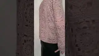 Мастер-класс уже на канале ❤️❤️❤️ #вязаниесверой #crochet#бомбер