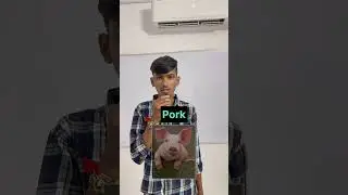 What are the meat of different animals called? #english #vocabulary #animals #gk