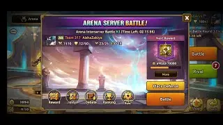 Summoners War - Arena Server Battle - R3 vs GB