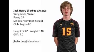 Jack Henry Ellerbee Soccer Highlights Spring 2025
