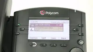 Polycom VVX 301 &mdash; 3-сторонняя конференц-связь