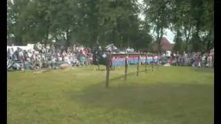 9. Ritterfest Dornum - Schwertkampf zu Pferde