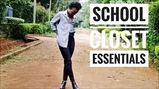 BACK TO SCHOOL ESSENTIALS; LOOKBOOK,  UNPREDICTABLE/ IN-BETWEEN/TRANSITIONAL WEATHER OUTFITS