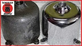 How To Clean and Polish Aluminum and Alloy Metal Engine Polishing on Caf&eacute; Racers or hot rods