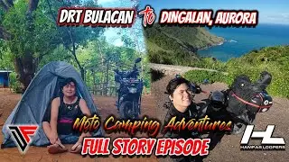 DRT Bulacan to Dingalan, Aurora | Moto Camping Adventures | FULL STORY EPISODE | Honda BEAT FI