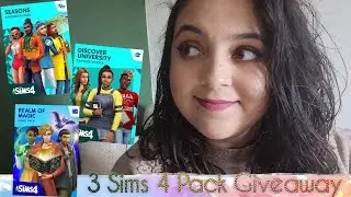 Holiday Sims 4 Giveaway ~ Discover University, Realm of Magic, Seasons