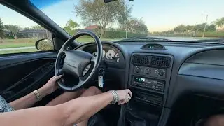 Максимальная скорость Ford Mustang SVT Cobra 1996 года, 5-ступенчатая коробка передач | Тест-драйв с прицепом