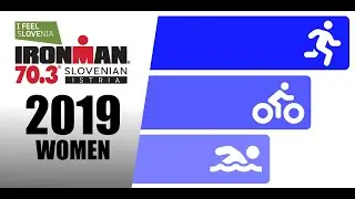 2019 IRONMAN 70.3 Slovenian Istria Slovenia - Women's Triathlon - RACE ANIMATION